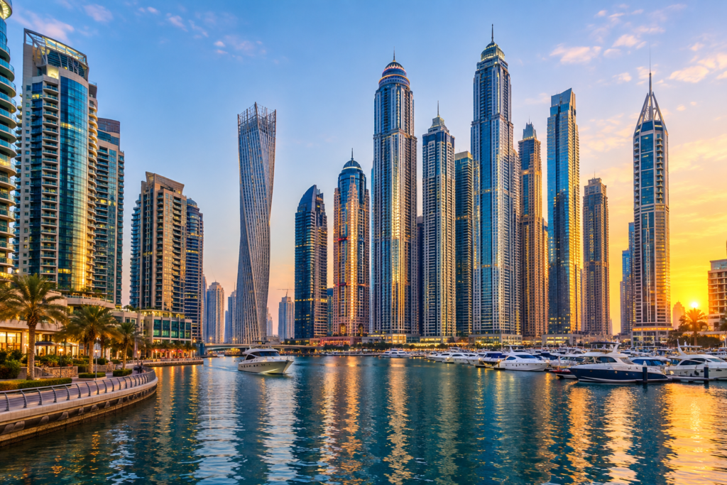 Dubai Marina towers